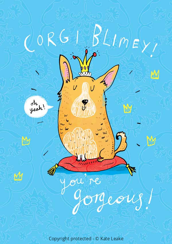 Corgi Blimey