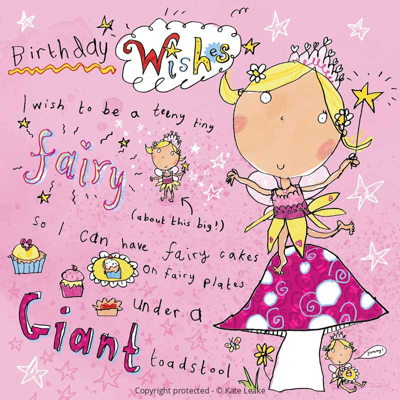 Kate Leake Fairy card